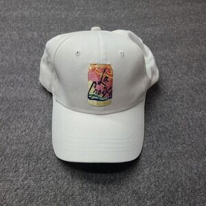 La Croix Baseball Cap Mens OS White Excellent Embroidered‎ Pamplemousse Swag Hat